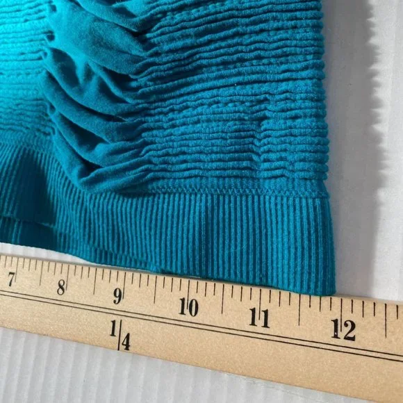 Prime Cut Womens Blue Stretch Bodycon Dress with Cutout one Size Mobwife Y2K - Picture 7 of 7